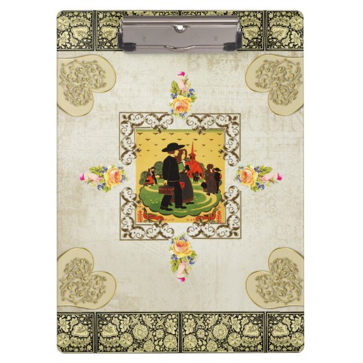 vintage klembord (Voorkant)