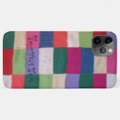 Vintage kleurrijke gebreide patchwork pleinen plez Case-Mate iPhone case (Achterkant (horizontaal))