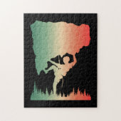 Vintage klimmer legpuzzel (Verticaal)