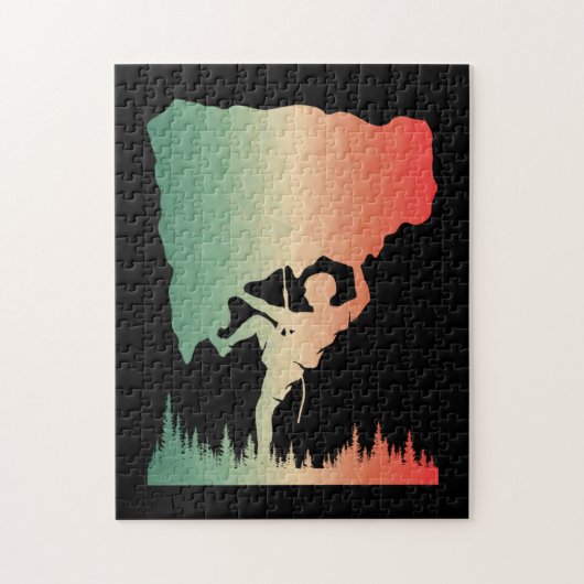 Vintage klimmer legpuzzel (Verticaal)