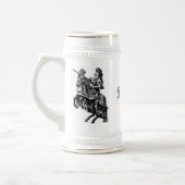Vintage Knight Stein Bierpul (Links)