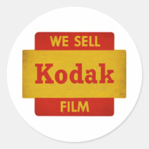 Vintage Kodak Film bord