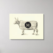 VINTAGE Koe monogram canvas (Voorkant)
