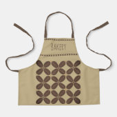 Vintage, Koekjes Patroon, Modern Schort (Voorkant)