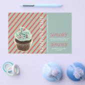 vintage koekjesbakkerij flyer (Enkel)