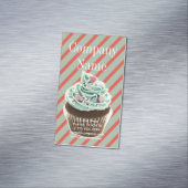 vintage koekjesbakkerij visitekaartje magneet (Voorbeeld)