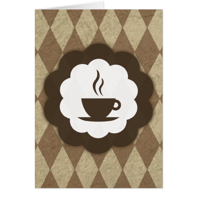 vintage koffie (Voorkant)