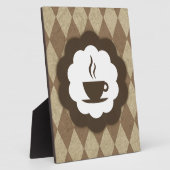 vintage koffie fotoplaat (Zijkant)