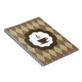 vintage koffie notitieboek (Rechterzijde)