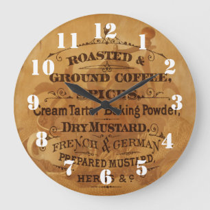 Vintage koffie Oneriete ontwerp keuken Grote Klok