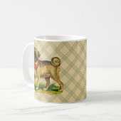 vintage koffiemok (Voorkant links)