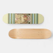 Vintage koffieposter skateboard (Horizontaal)