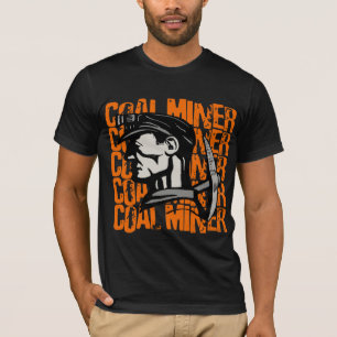 vintage kolenmijnwerker t-shirt