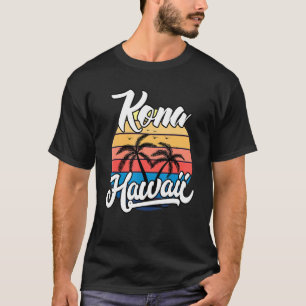 Vintage Kona Hawaii Beach Surf Surfing 70s 80s Zur T-shirt