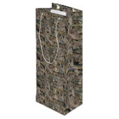 Vintage koningin Esther Tapestry Embroidery Paars Wijn Cadeautas (Achterkant Gekanteld)