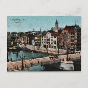 Vintage Koningsberg/Briefkaart Kaliningrad Briefkaart