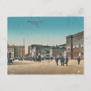 Vintage Koningsberg/Briefkaart Kaliningrad Briefkaart