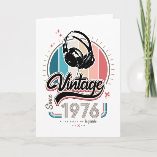 Vintage koptelefoons sinds 1976 (Voorkant)