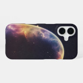 Vintage Kosmische Boog iPhone 16 Hoesje (Achterkant horizontaal)