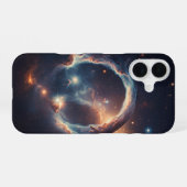 Vintage Kosmische Boog iPhone 16 Hoesje (Achterkant horizontaal)