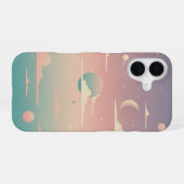 Vintage Kosmische Hemel iPhone 16 Hoesje (Achterkant horizontaal)
