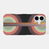 Vintage Kosmische Straal iPhone 16 Hoesje (Achterkant horizontaal)