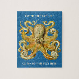 Vintage Kraken, Octopus Gamochonia, Ernst Haeckel Legpuzzel