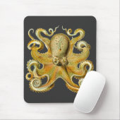 Vintage Kraken, Octopus Gamochonia, Ernst Haeckel Muismat (Met muis)