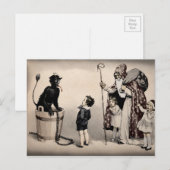 Vintage Krampus Briefkaart (Voorkant / Achterkant)