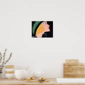 Vintage kreeg het Poster van de blik (Keuken)