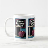 Vintage Kronengard Yarn Ad Koffiemok (Links)
