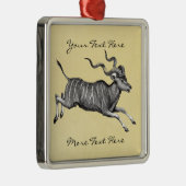 Vintage Kudu Ornament (Rechts)