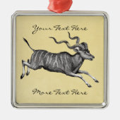 Vintage Kudu Ornament (Voorkant)