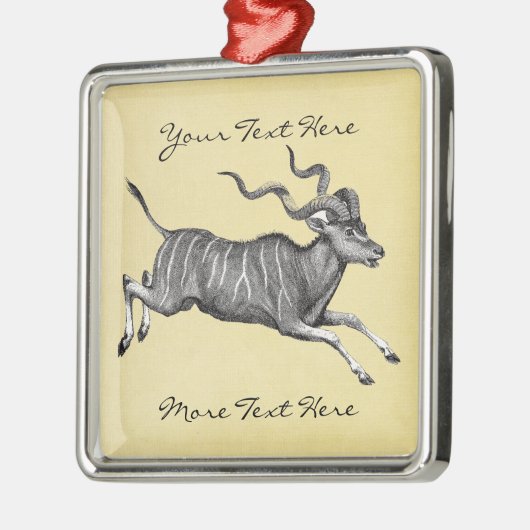 Vintage Kudu Ornament (Links)
