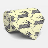 Vintage Kudu Stropdas (Opgerold)