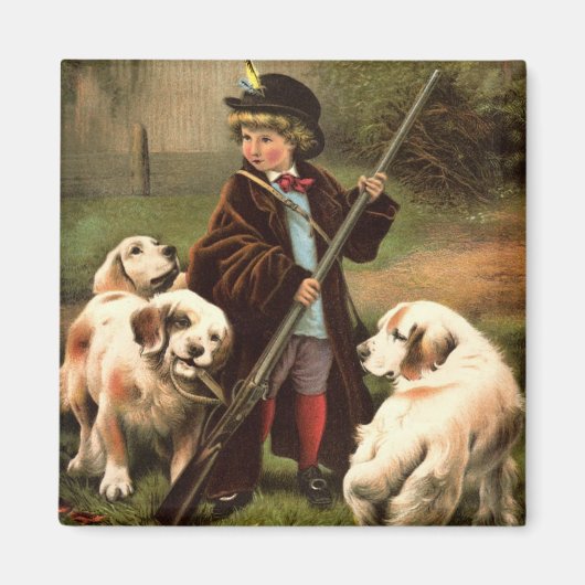 Vintage Kunst Magneet (Voorkant)