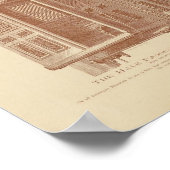 Vintage KunstPoster Poster (Hoek)