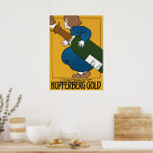 Vintage Kupferberg Champagne Poster (Keuken)