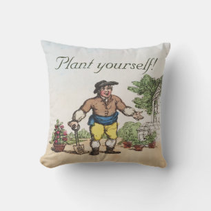 Vintage Kussensloop voor Tuinmannen en -vrouwen me Kussen