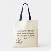 Vintage kust-erfgoed tas (Achterkant)