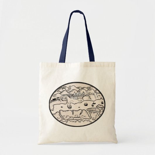 Vintage kust-erfgoed tas (Voorkant)