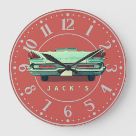 Vintage Kwiklampen uit de jaren vijftig Grote Klok