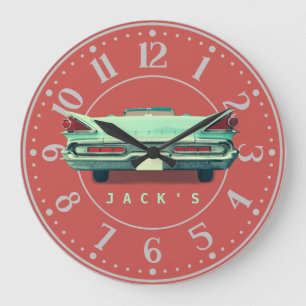 Vintage Kwiklampen uit de jaren vijftig Grote Klok