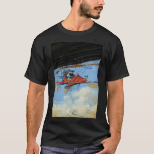 Vintage Kyoto Stad in Japan reizen T-shirt