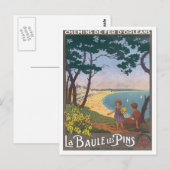 Vintage La Baule Les Pins Briefkaart (Voorkant / Achterkant)