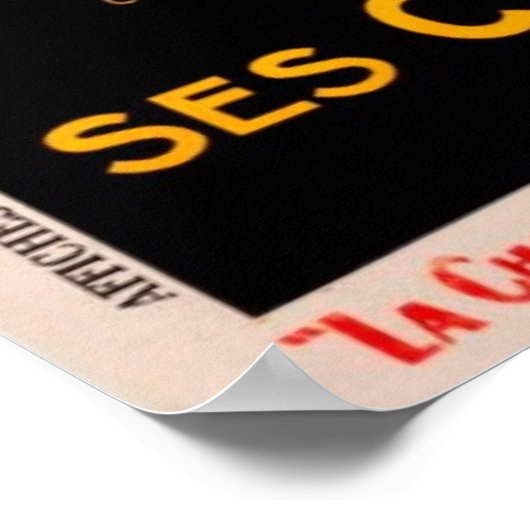 Vintage La Chabilsienne Poster (Hoek)