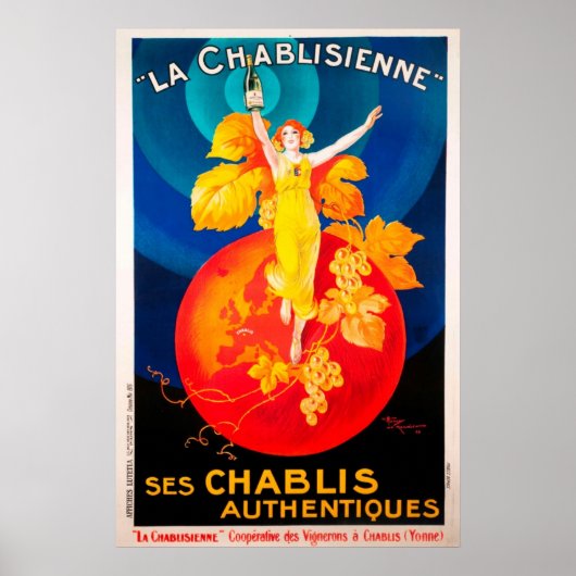 Vintage La Chabilsienne Poster (Voorkant)