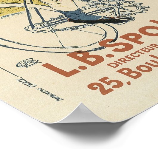 Vintage La Chaine Simpson Poster (Hoek)