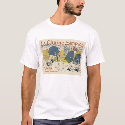 Vintage La Chaine Simpson T-shirt (Voorkant)