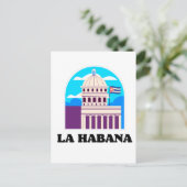 Vintage La Habana Cuba Briefkaart (Staand voorkant)
